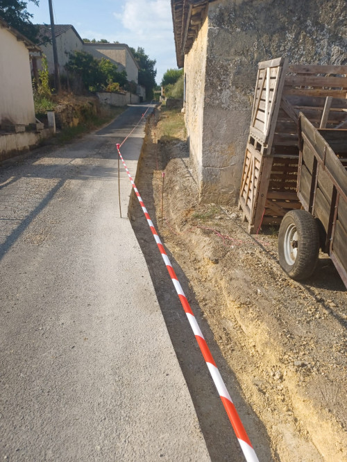 Avancement des travaux route du prieuré – photo 1