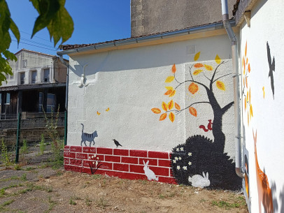 Réalisation d'une fresque murale à l'école – photo 3