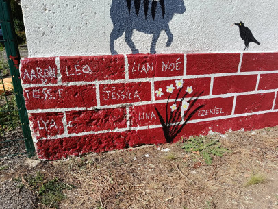Réalisation d'une fresque murale à l'école – photo 4