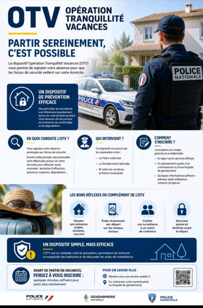 Opération Tranquillité Vacances