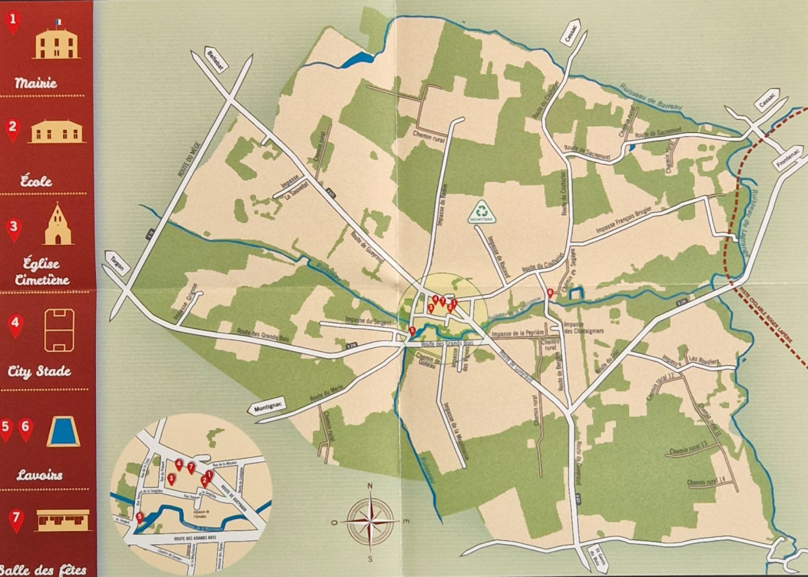 Carte de la Commune